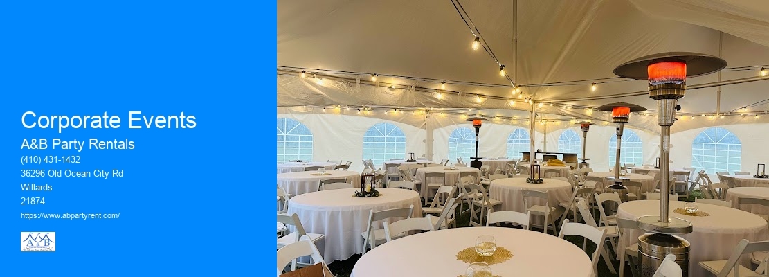 Party Rentals Tent Rentals Near Me