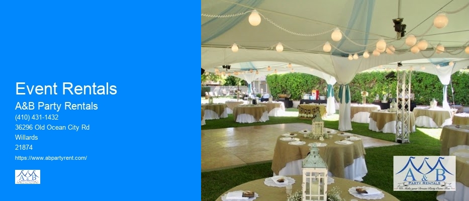 Event Rentals