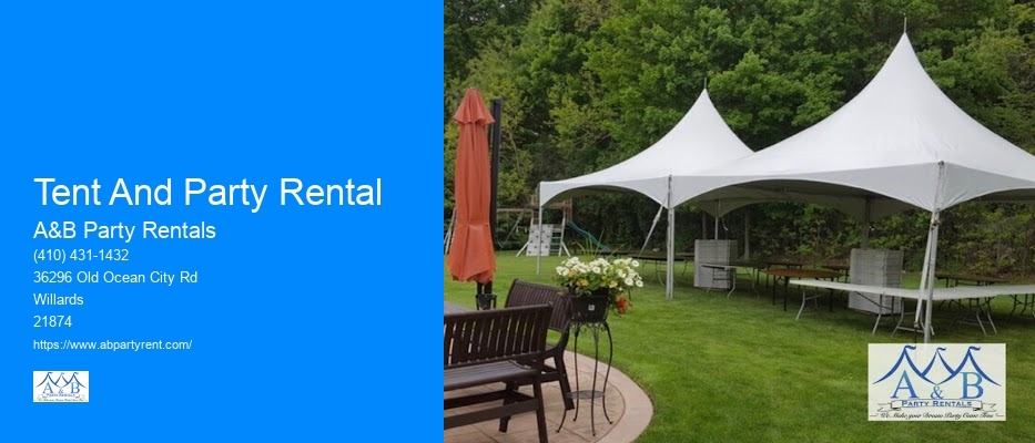 High-Peak Tent Rentals